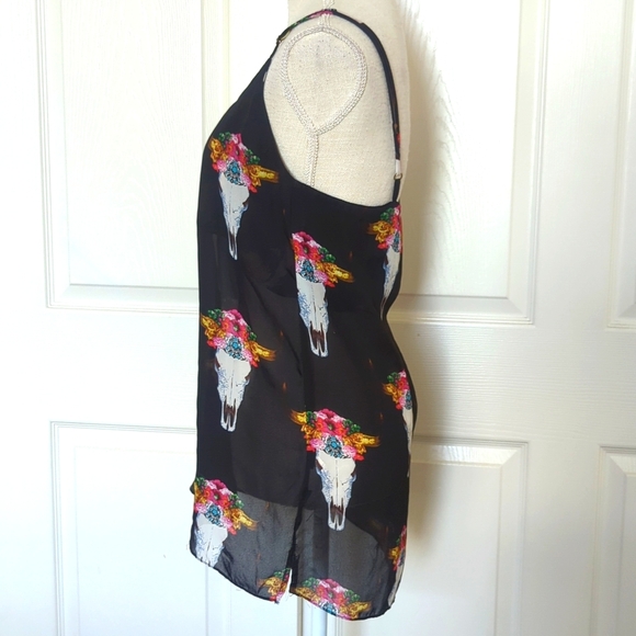 Show Me Your MuMu Black Cowhead Estella Topslip Cami - Picture 7 of 11